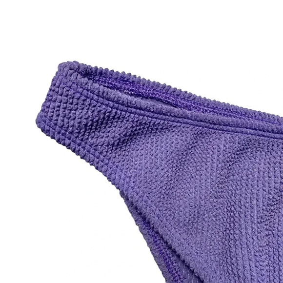 Good American Always Fits Good Waist Cheeky Bikini Bottoms Lilac Mist Purple NWT - Picture 4 of 12